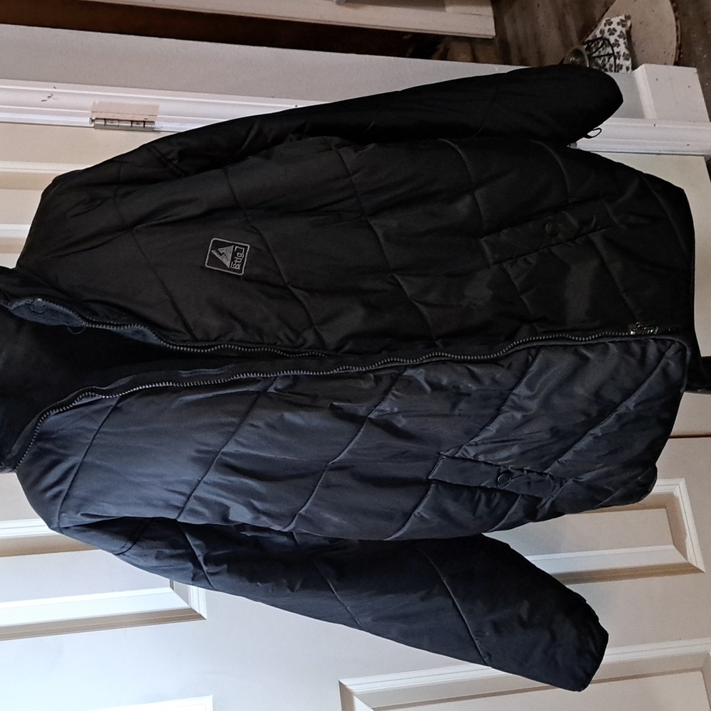 Men's Performance Jacket in Black and Gray - Picture 3 of 4